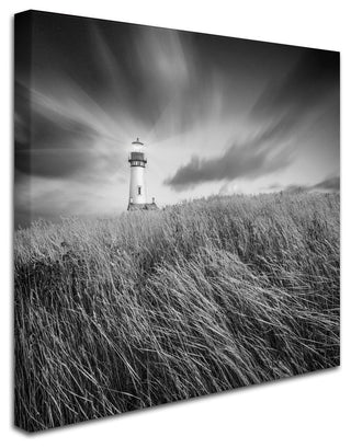 "Yaquina Lighthouse III" Canvas Art by Moises Levy