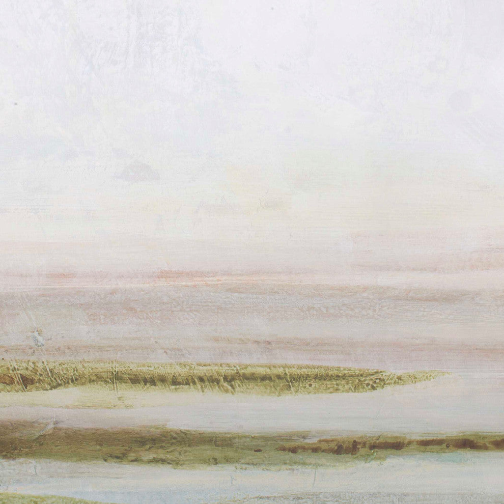 Uttermost Hazy Lake Framed Landscape Art