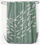 Escuela Sage 70" w x 73" h Shower Curtain