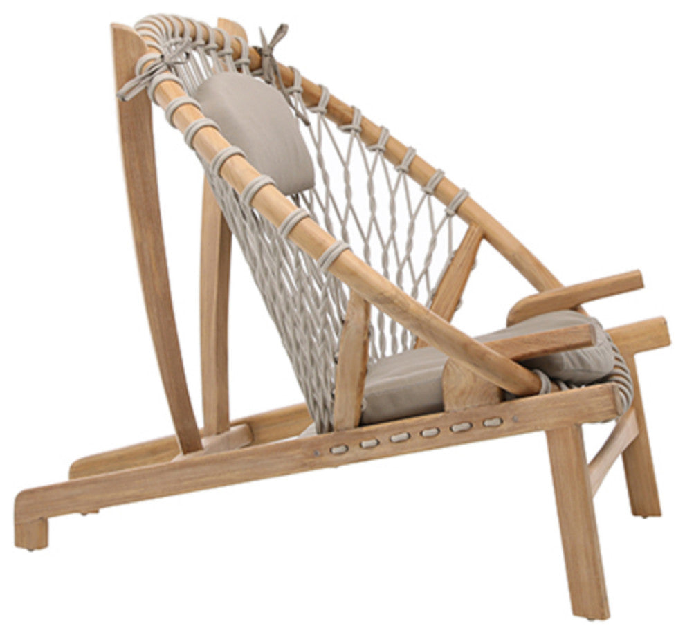 Outdoor Mayan Sunset Rope Chair