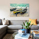 "Three Fishing Boats" by Claude Monet, Canvas Print, 26"x18"