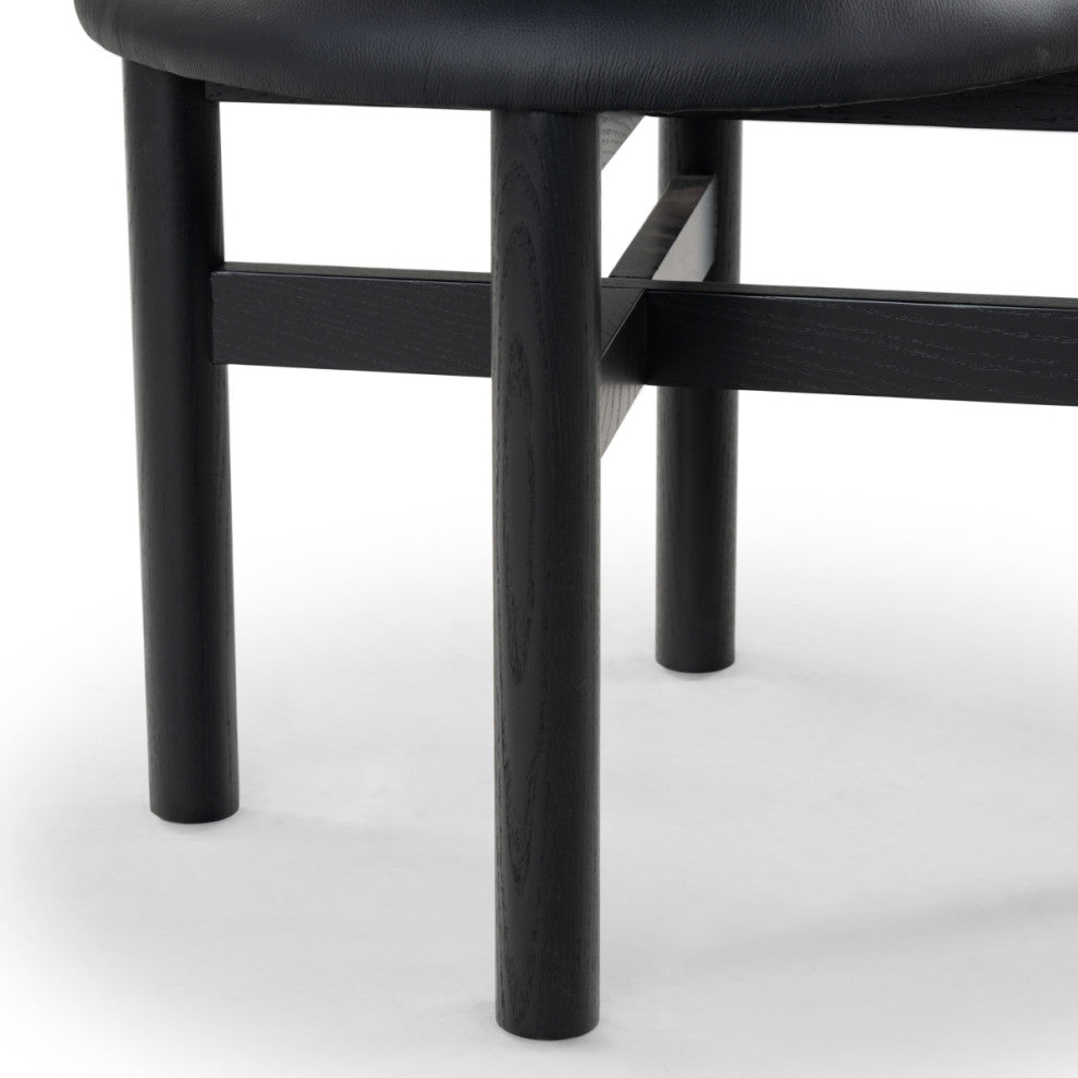 Safavieh Couture Tayla Dining Chair, Black