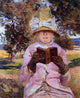 Armand Guillaumin Madame Guillaumin Reading, 20"x25" Wall Decal