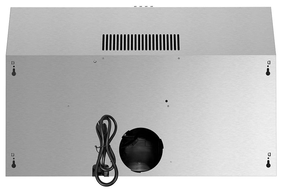 Streamline 30" Carmine Ducted Undermount Range Hood, Stainless Steel