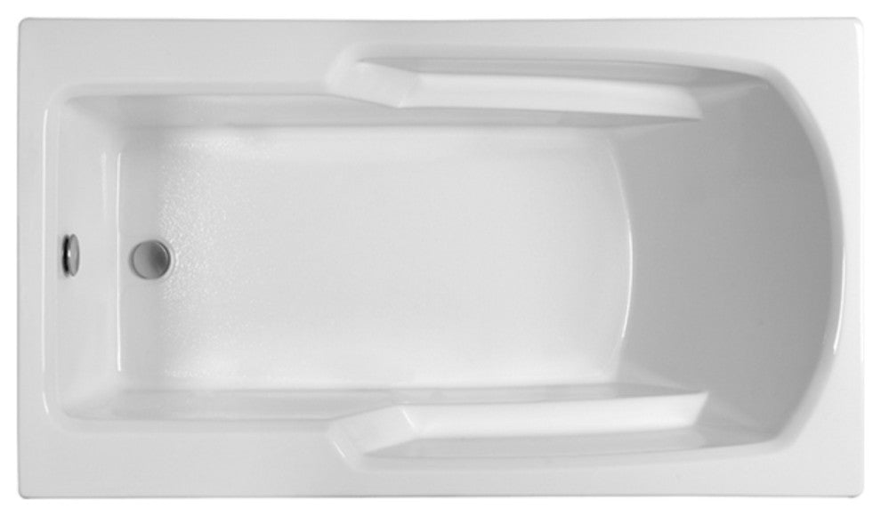 Drop, Whirlpool Bath White 59.25x31.75x18.5