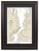 Nautical Chart, Lake Champlain, Four Brothers Islands to Barber Point, 14x24