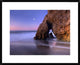 Sea Arch and Full Moon Over El Matador State Beach, Malibu, California, 30"x24"