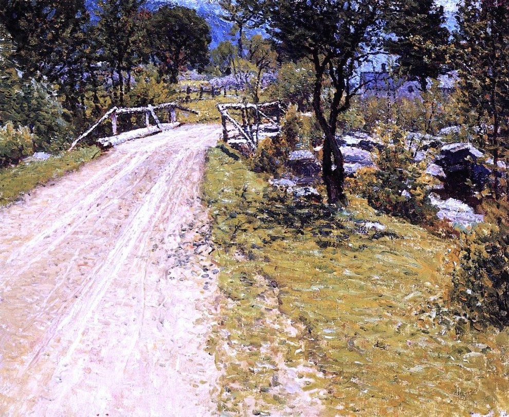 John Joseph Enneking Sandy Road Wall Decal