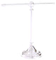 Carolina Crystal Guest Towel Stand, Polished Chrome