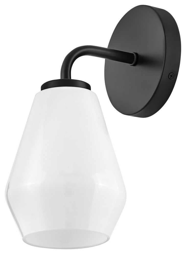Lark Gio 11.25" Single Bath Vanity Light, Black
