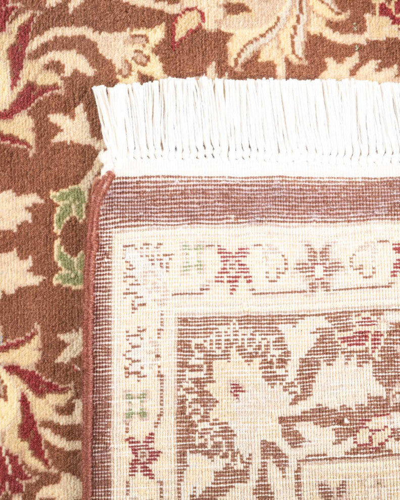 Chandigarh, One-of-a-Kind Hand-Knotted Area Rug Brown, 3'1"x5'4"
