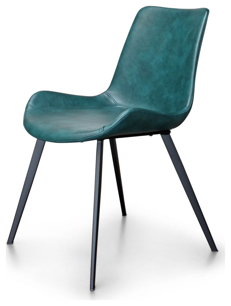 Dover Dining Chair, Set of 2, Teal Blue