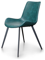 Dover Dining Chair, Set of 2, Teal Blue