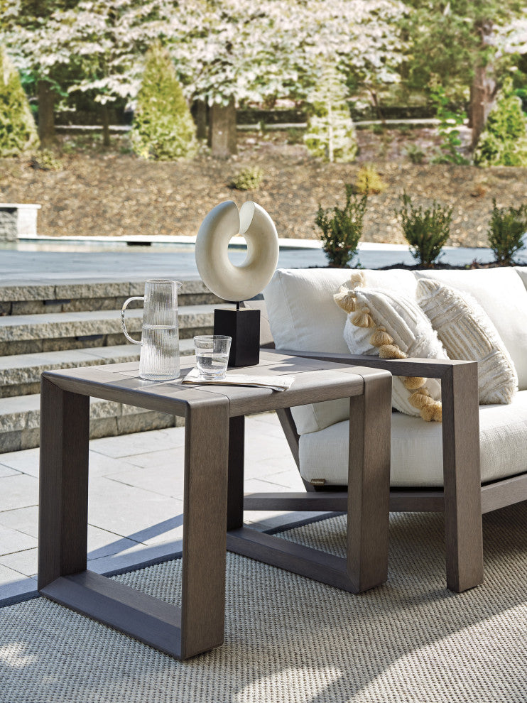 Mozambique Rectangular End Table