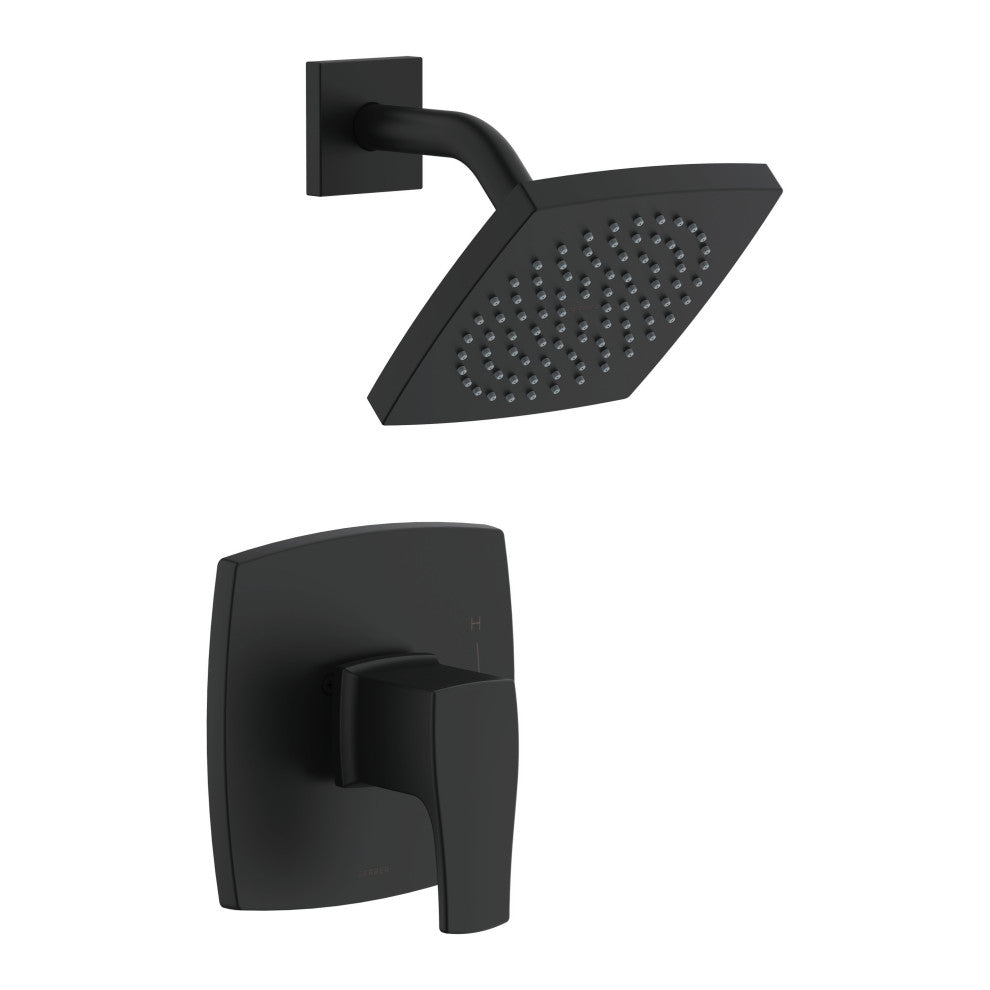 Tribune 1H Shower Only Trim Kit and Treysta Cartridge 1.75gpm, Satin Black