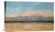 "The Sea at Palavas" Stretched Canvas Giclee by Gustave Courbet, 22"x14"