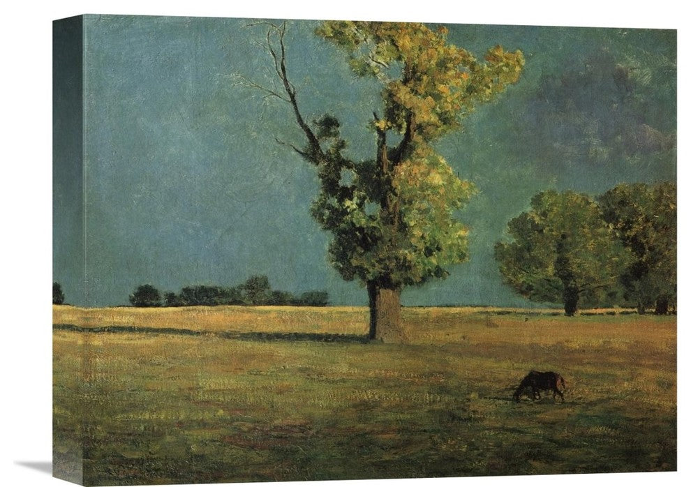 "Peyrelebade Landscape" Stretched Canvas Giclee by Odilon Redon, 16"x12"