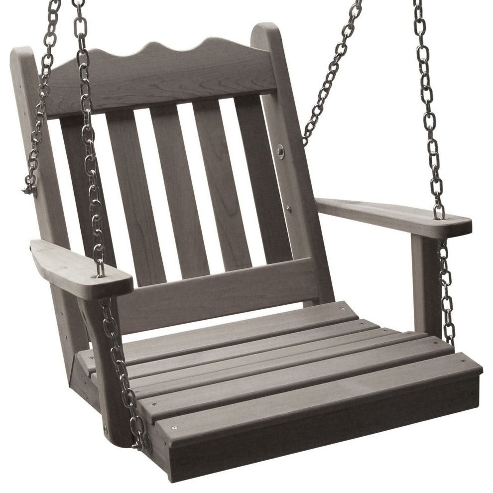 Pine Royal English Swing, Gray Stain, 2 Foot