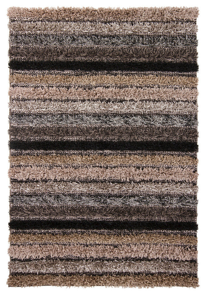 Lavasa Contemporary Area Rug, Tan, 5'x7'6"