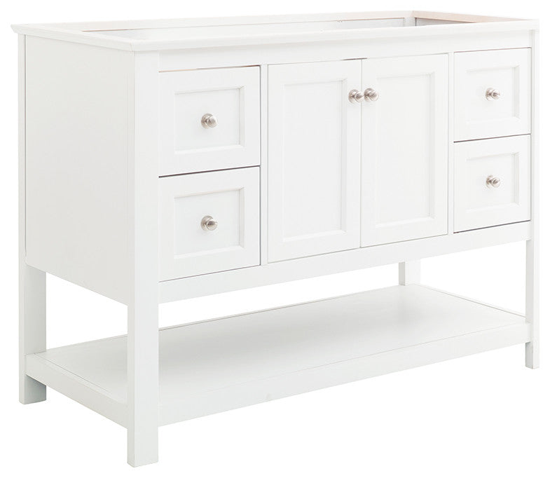 Fresca Manchester 48" White Cabinet
