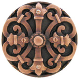 Chateau Knob Antique Brass, Antique Copper