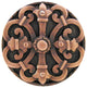 Chateau Knob Antique Brass, Antique Copper