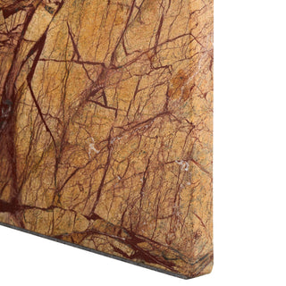 Safavieh Couture Adriano Marble Accent Table, Beige/Brown