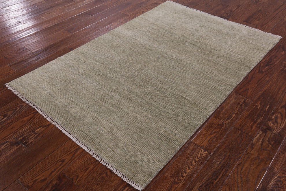 3' 10" X 6' 0" Savannah Gabbeh Wool Rug Q8486