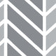 Herringbone Two Tone Peel and Stick Vinyl Wallpaper, Cool Gray, 24"w X 108"h