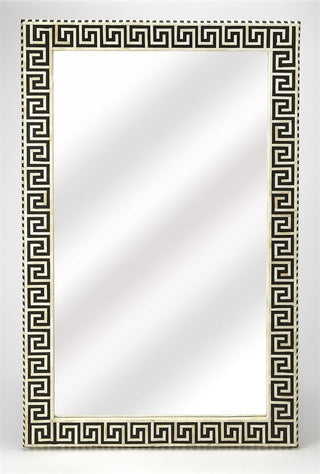 Butler Eternity Black Bone Inlay Wall Mirror