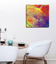 Epic Graffiti "Earth As Art: A Study in Color" Giclee Canvas Wall Art, 26"x26"