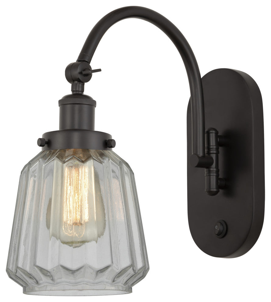 Innovations 918-1W-OB-G142-LED 1-Light Sconce, Oil Rubbed Bronze