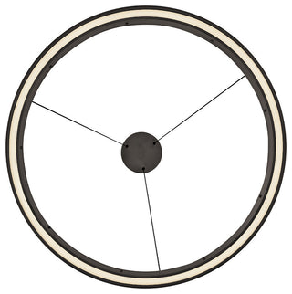 Fredrick Ramond Althea Large Chandelier, Satin Black