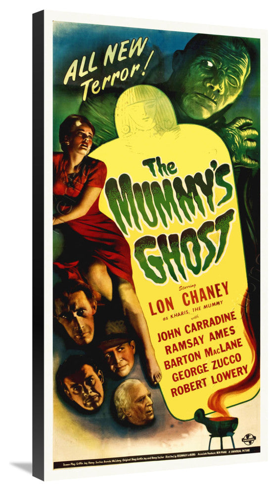 "The Mummy's Ghost" Stretched Canvas Giclee by Hollywood Photo Archive, 19x36"