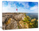 Portland Bill Lighthouse, Landscape Canvas Wall Art, 60"x28"