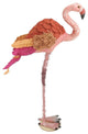 21.5" Tropical Textured Pink Flamingo Table Top Decoration