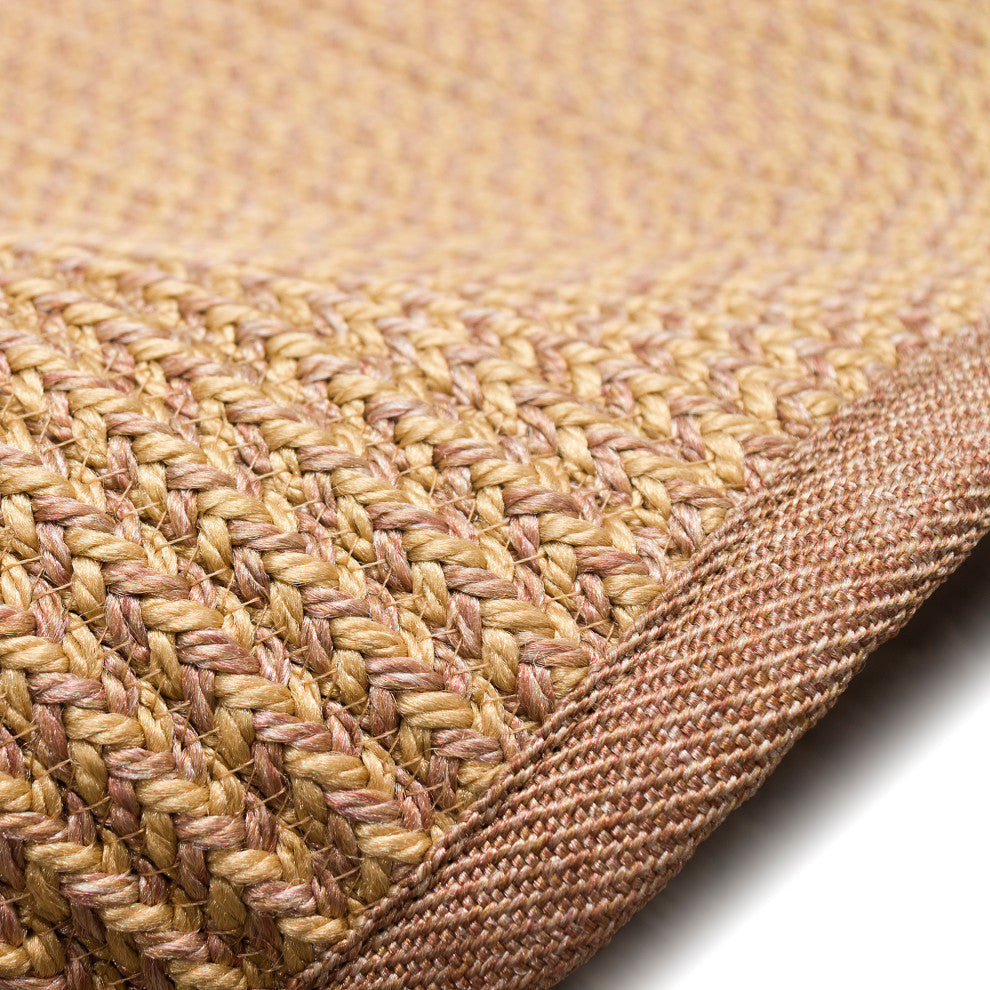 Calais Solid Indoor/Outdoor Rug, Sisal, 2'x3'