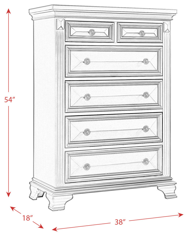 Picket House Montauk Twin Over Full Bunk Bed, Gray, 5 Piece