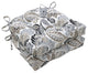 Dailey Pewter Chairpad, Set of 2
