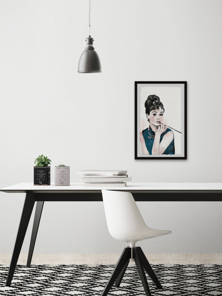 "Ageless" Framed Painting Print, 12x18