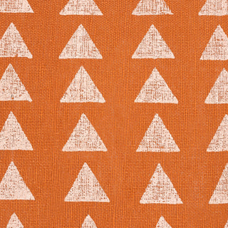 Surya Malian Pillow Shell With Polyester Insert 18"H X 18"W - Brick Red