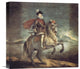 "Philip III On Horseback" Stretched Canvas Giclee by Diego Velazquez, 16"x15"