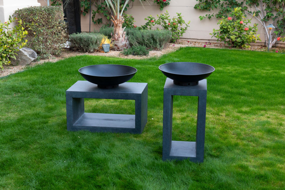 Astella Midas Fire Console, Gray Granite