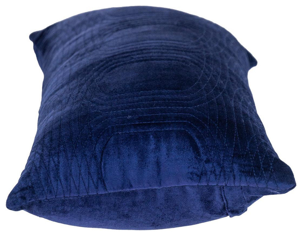Parkland Collection Iphis Blue Throw Pillow, Rectangle