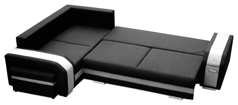 LUCIAN Sectional Sleeper Sofa, Left