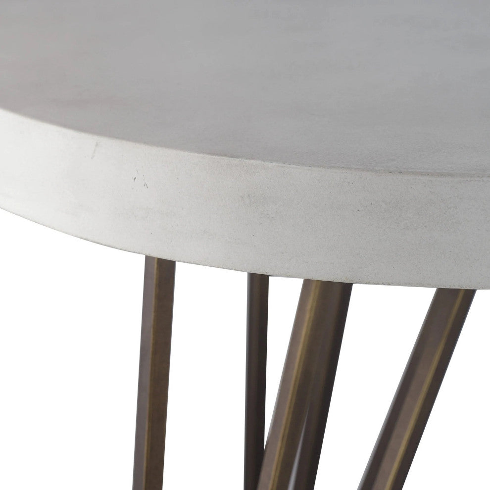 Sonder Living Emerson Side Table | 26" Dia.