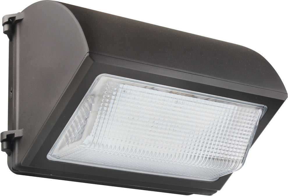 Nuvo 55W LED Emergency Cutoff Wall Pack 5000K Bronze