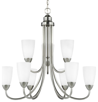 Generation Lighting 3120209 Seville 9 Light 28"W Chandelier - Brushed Nickel