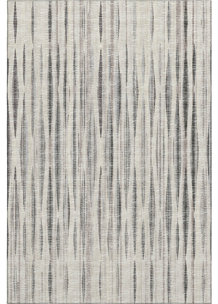 Premium Machine Washable Mayfield AMF31 Beige 8' x 10' Rug