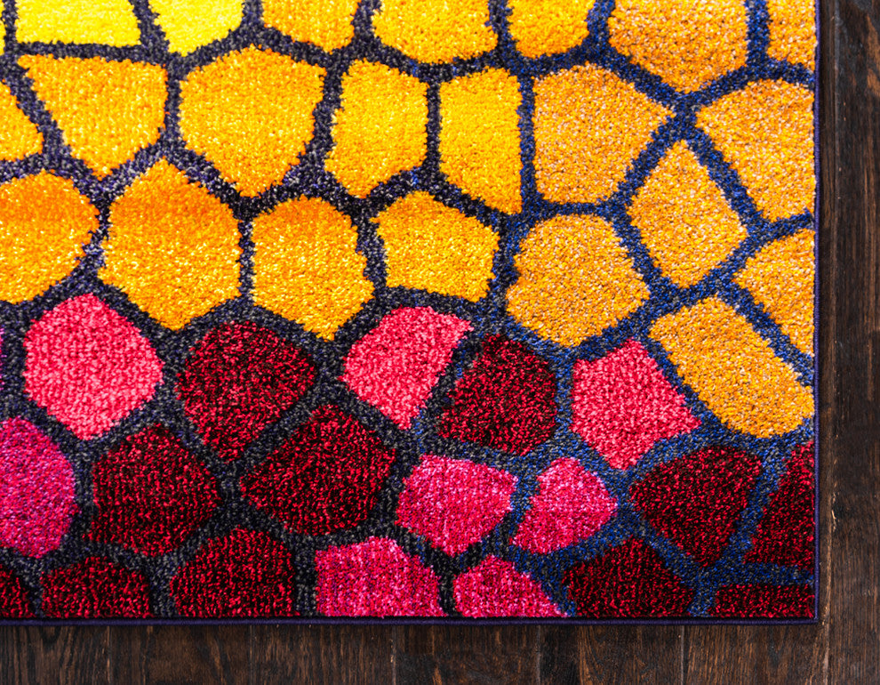 Rug Unique Loom Estrella Multi Rectangular 3' 3 x 5' 3